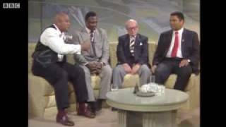 Frazier, Ali and Foreman On British TV Show Very Funny