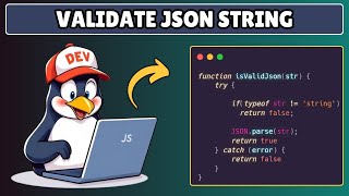How to Check if a String is a Valid JSON String in Javascript