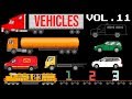 Vehicles Collection Volume 11 - Street Vehicles, ABC Song, 123 Song - The Kids' Picture Show