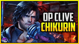 T8 v1.10 ▰ Chikurin Clive Is TOO Overpowered !!【Tekken 8 High Level Gameplay】