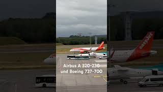 Airbus A 320-230 und Boeing 737-700