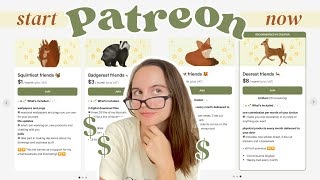 How to start Patreon ✨ the only tutorial you need