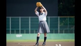 “21世紀野球女子”として注目の池田朱那さんが女性タレント最速球103キロ越えに挑戦！　Top News