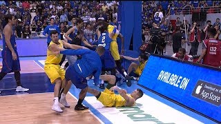 Gilas - Australia brawl | FIBA World Cup 2019 Asian Qualifiers