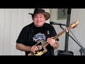 steve arvey 30 minute cigar box guitar concert on the myakka river venice florida