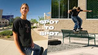 Secret Lynn Skates Arizona From AM to PM | Spot to Spot