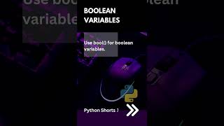 Boolean Variables | Python Shorts 07 | Python Tutorial | Deepak Radhakrishnan