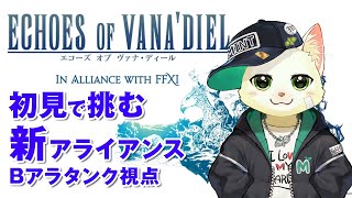 【FF14】エコーズオブヴァナディール　初見　Bアラ　タンク視点【Vtuber/猫草ミント】