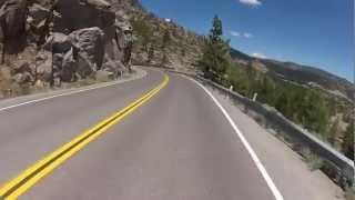 Bike Riding Down The Old Highway 40 Donner Lake, Truckee