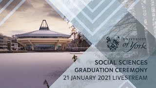 Winter Graduation 2021 Ceremony 2: Faculty of Social Sciences