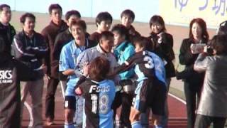 2003/12/07 石崎信弘監督胴上げ