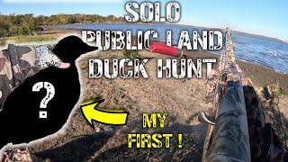 Some Texas Hunters NEVER get to bag THIS BIRD | Solo Public Duck Hunt