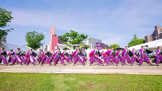 [4K] 山口大学よさこいやっさん!!　黒崎よさこい祭り 2022 1日目 青春の宴第一夜 メイン会場