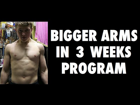 Bigger Arms In 3 Weeks! - Workout No. 1 Bigger Arms In 3 Weeks! - Workout No. 1