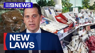 New laws to stamp out an explosion of black market cigarettes | 9 News Australia