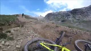 Course mégakids 2016 pour Aurélien, mégavalenche Alpe d'huez France