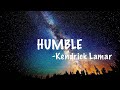 Kendrick Lamar - HUMBLE (Lyric Video)