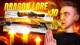 10x Dragon Lore Tradeup Contracts IN A ROW!