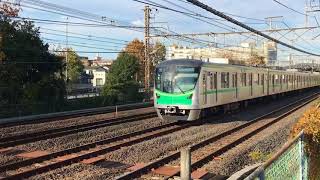 東京メトロ16000系16131F常磐線各駅停車「我孫子行き」松戸駅付近通過