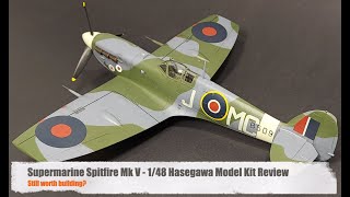 Hasegawa 1:48 Spitfire Mk V Review - As Good As The Tamiya Spitfire?