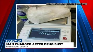 Over 3lbs of drugs taken during search in Greenwood