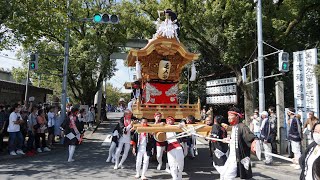 令和4年 毛人谷 宮出 御旅所 美具久留御魂神社秋祭り だんじり祭