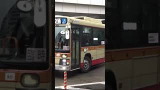 20250202🟥🟨🟧神奈中バス茅ヶ崎営ち86（湘南200か1083 PJ-LV234N1）北里大学入試臨🚌相模大野駅北口にて