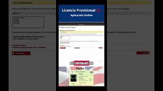 Aplica a tu licencia provisional UK Online Español #latinosenuk #licenciadeconducir #licenciasonline