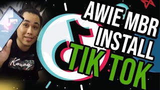 AWIE MBR INSTALL TIK TOK ( PART 1 ) #REACTION1