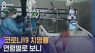 나라마다 제각각 '코로나19 치명률', 연령별로 보니 / SBS