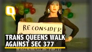 Miss Trans Queen, A Beauty Contest Against Sec 377