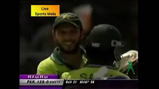 Shahid Afridi 102 on 45 balls Against India == Fastest Hundred