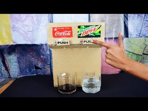 How to make Cold-Drink Dispenser Machine At home How to make Cold-Drink Dispenser Machine At home