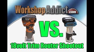 Ridgid R86044B Vs. Makita XTR01Z | Trim Router Battle Comparison