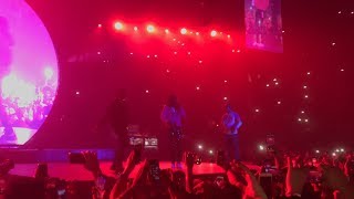 Travis Scott, Young Thug and Quavo “pick up the phone” Live @ Astroworld Tour