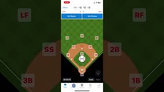 GameChanger - getting started to score a game