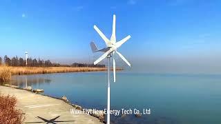 Home use 800w 1000W 1200w permanent magnet generator small wind turbine 12V 24V 48V free energy syst