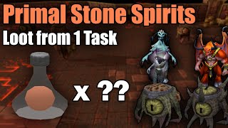 Primal Stone Spirits Loot from Slayer Monsters on RuneScape