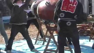 八丈島太鼓［みんなの広場］（2009.12.19.土）小槌会/Hachijyojima daiko\