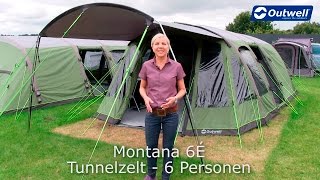 Outwell Montana 6È Zelt | Innovative Family Camping