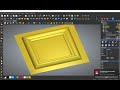 ArtCAM tutorial: how to make a frame relief