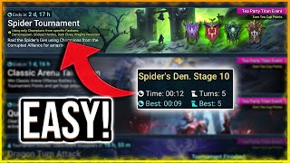 DON'T SKIP - NEW SPIDER TOURNAMENT IS EASY!! | RAID SHADOW LEGENDS