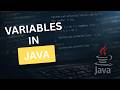 Variables in Java