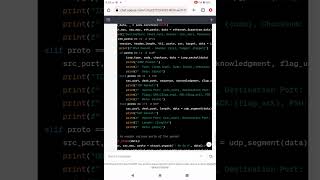 A (basic) #python network sniffer Lesson 4 Project