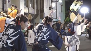 「東洲斎」流し踊り① - 第50回初台阿波踊り大会（2019.9.23）