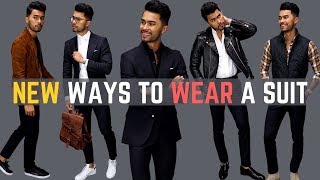 8 NEW Ways To Wear a Suit (You've Probably Never Tried)