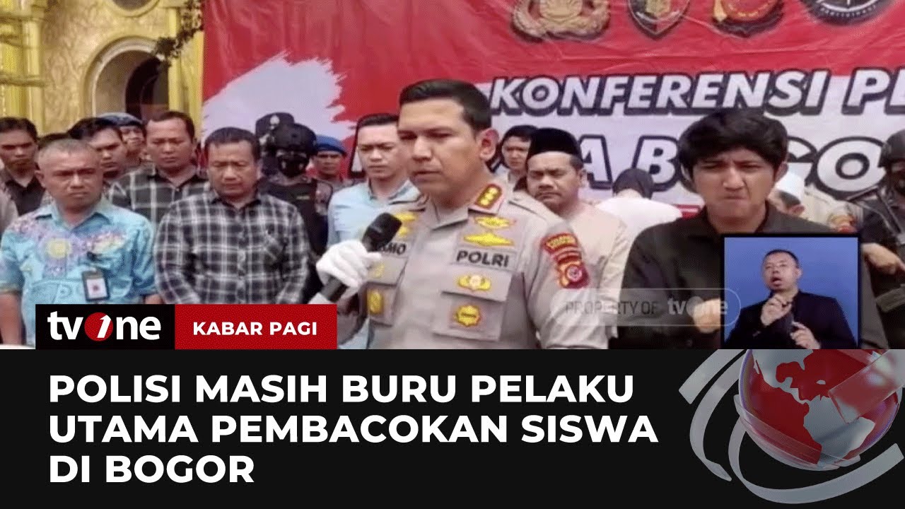 Pelaku Utama Pembacokan Siswa Di Bogor Masih Diburu Polisi | Kabar Pagi ...