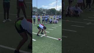 Tony Sands Girls Flag Football Combine #girls #flagfootball #nfl #flag #ncaa #