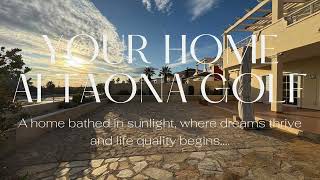 Your home ALTAONA GOLF - MURCIA. A home bathed in sunlight, where life quality begins....