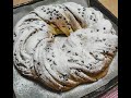 Torta Angelica, una treccia di pasta brioche con cioccolato